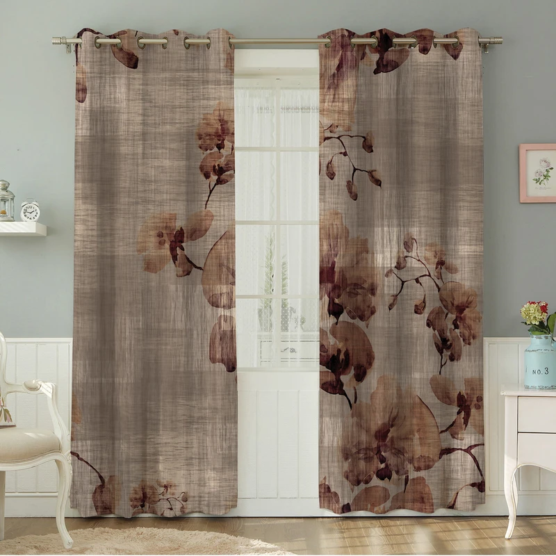 پرده نیروانا طرح مدرن  مدل مخمل کد 4509 سایز 140×280 سانتی متر