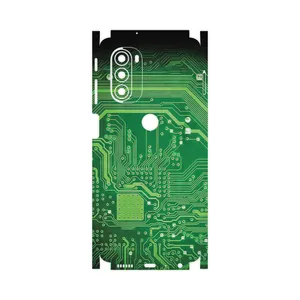 MAHOOT Green_Printed_Circuit_Board-FullSkin Cover Sticker for Motorola Moto G51 5G