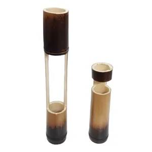 گلدان دکوری مدل بامبو مجموعه 2 عددی