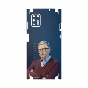 MAHOOT Bill Gates-FullSkin Cover Sticker for Motorola Moto G9 Plus