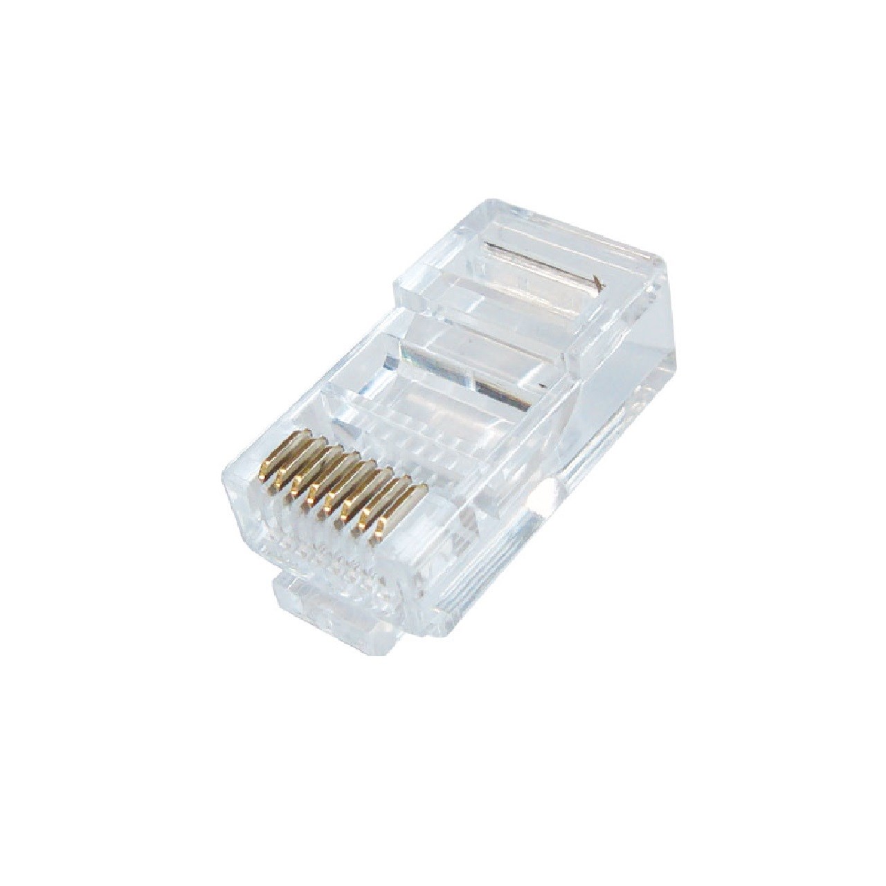 بسته 100 عددی کانکتور RJ45 cat5 8p8c