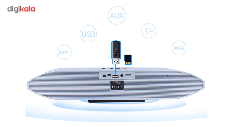 اسپیکر بلوتوثی کیسونلی مدل LED-808