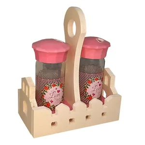 ست جای ادویه 2 پارچه کد PLP-1006