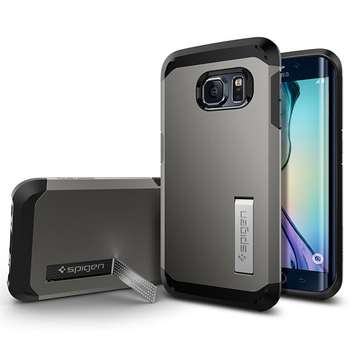 کاور اسپیگن مدل Tough Armor مناسب برای گوشی موبایل سامسونگ Galaxy S6 Edge