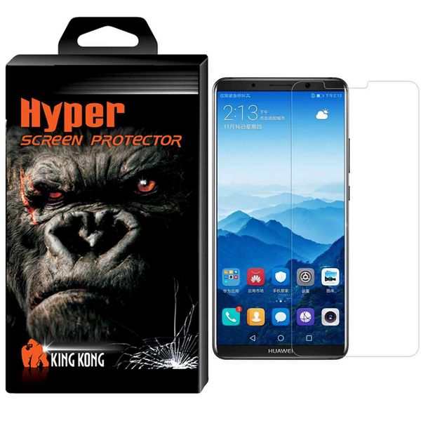 محافظ صفحه نمایش شیشه ای کینگ کونگ مدل Hyper Protector مناسب برای گوشی هواوی Mate 10 Pro محافظ صفحه نمایش شیشه ای کینگ کونگ مدل Hyper Protector مناسب برای گوشی هواوی Mate 10 Pro
