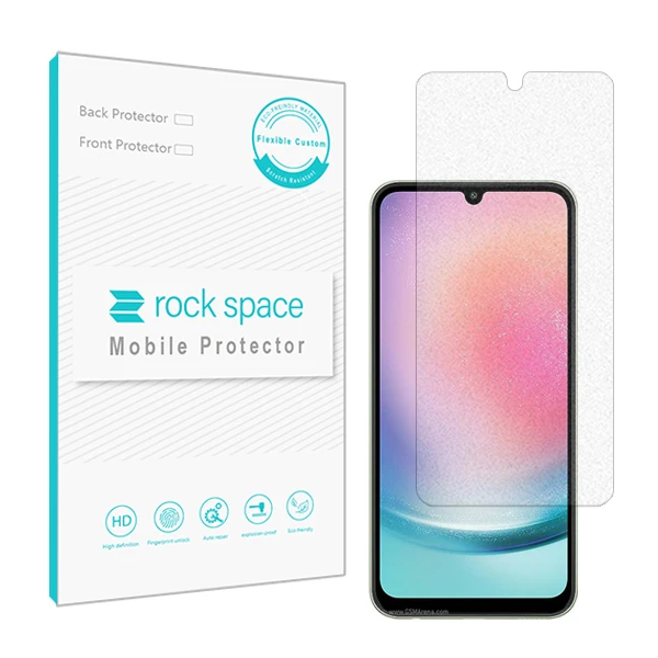 محافظ صفحه نمایش مات راک اسپیس کد MTT مناسب برای گوشی موبایل سامسونگ Galaxy A24 4G