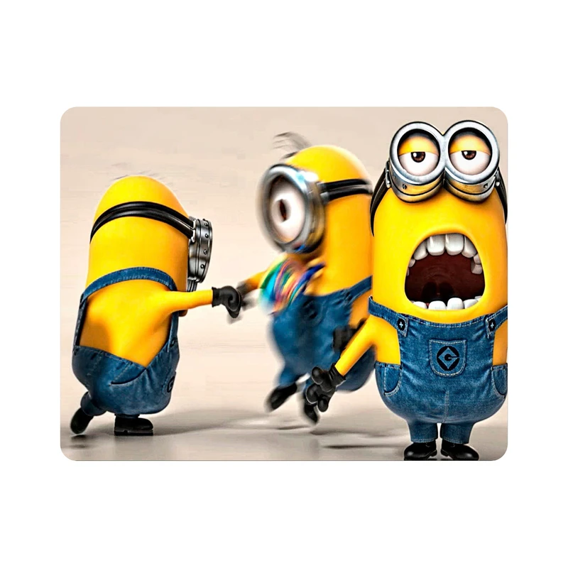 ماوس پد اطلس آبی طرح کارتون مینیون ها مدل T6173