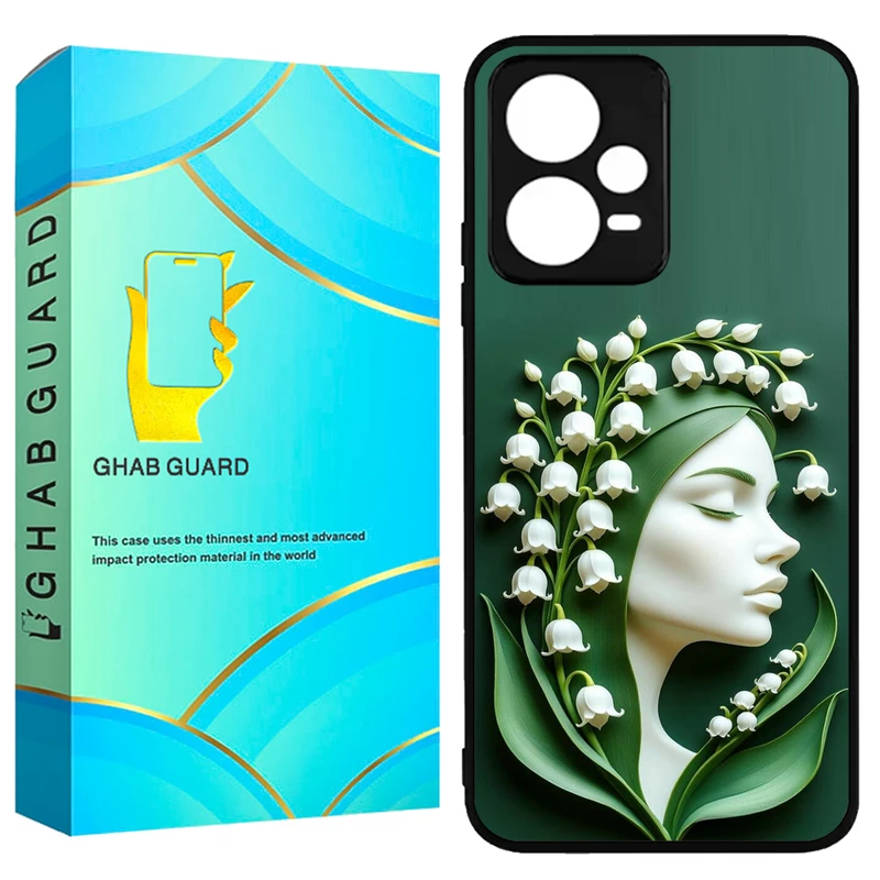 کاور قاب گارد طرح زنانه مدل GCHPX5P مناسب برای گوشی موبایل شیائومی Poco X5 Pro 5G