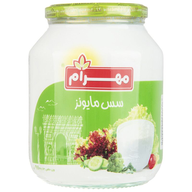 سس مایونز مهرام مقدار 970 گرم