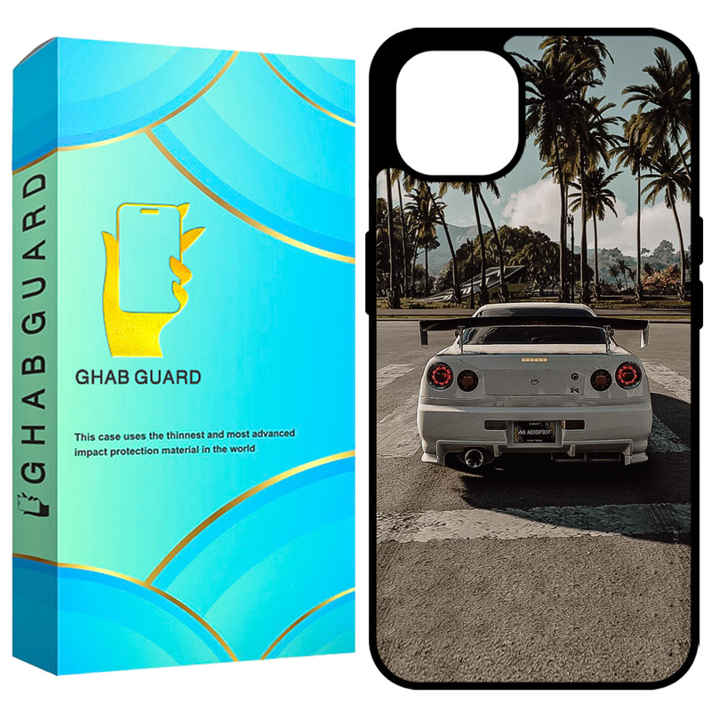 کاور قاب گارد طرح ماشین مدل GCHP15 مناسب برای گوشی موبایل اپل iPhone 15