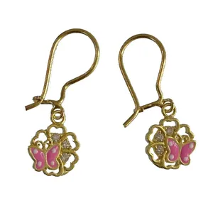گوشواره طلا 18عیار گالری طلای کانیار M741