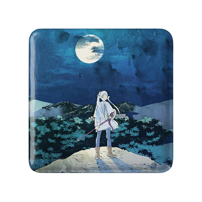 پیکسل خندالو طرح انیمه فریرن (Frieren) مدل مربعی کد 33931