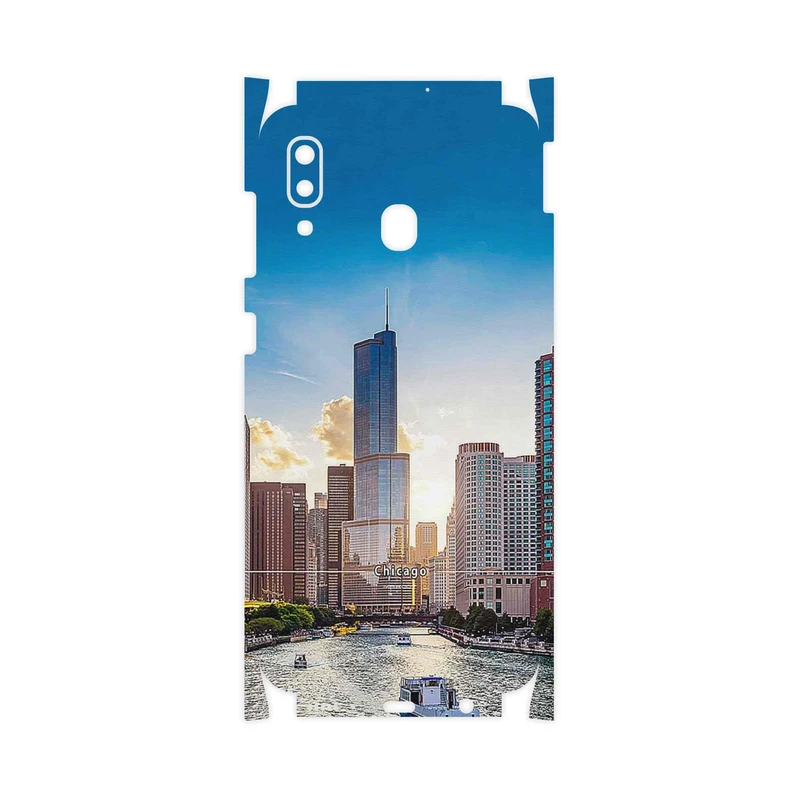 برچسب پوششی ماهوت مدل City of Chicago-FullSkin مناسب برای گوشی موبایل سامسونگ Galaxy M10s
