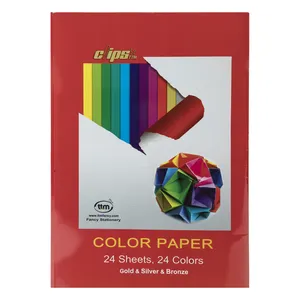 Clips 24 Color Paper