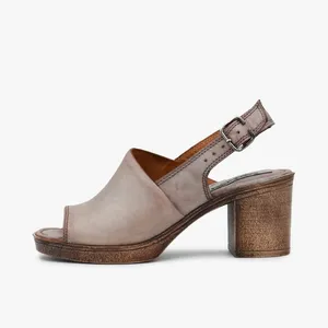 صندل زنانه چرم تهران مدل L62S