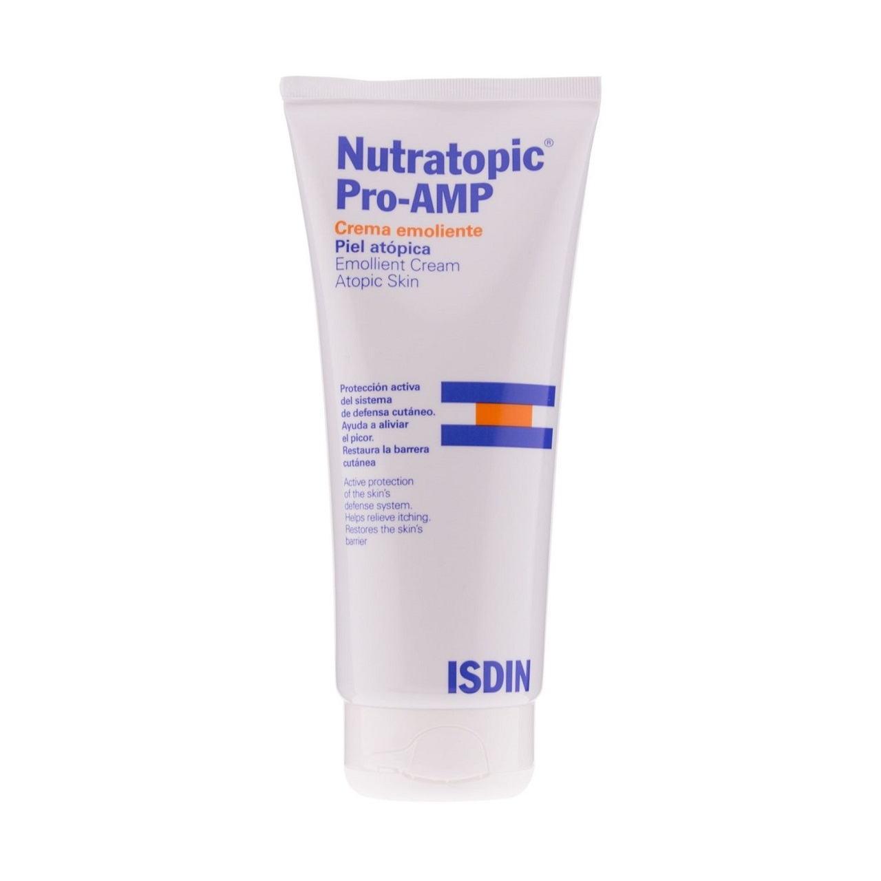 کرم نرم کننده ایزذین مدل Nutratopic pro AMP حجم 75میلی لیتر