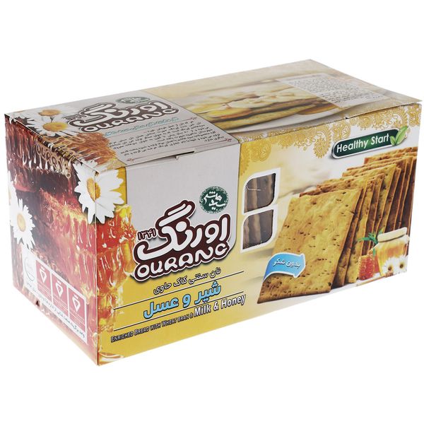 نان سنتی کاک حاوی شیر و عسل اورنگ مقدار 450 گرم نان سنتی کاک حاوی شیر و عسل اورنگ مقدار 450 گرم