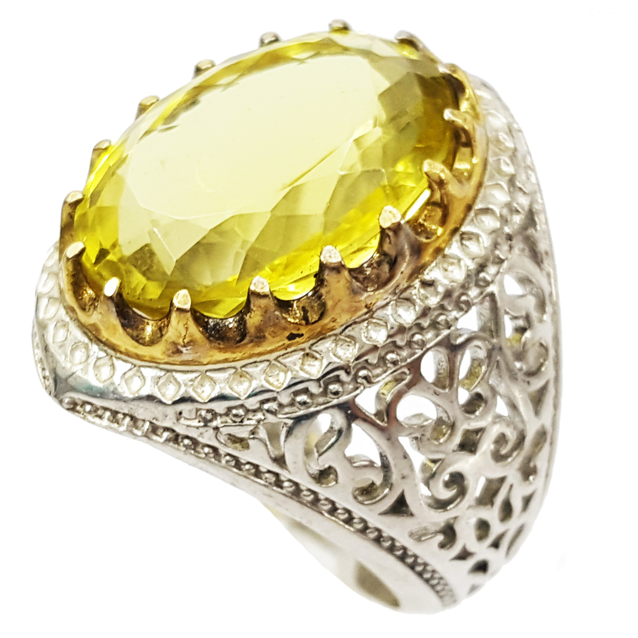 انگشتر نقره گالری احد کد 4258