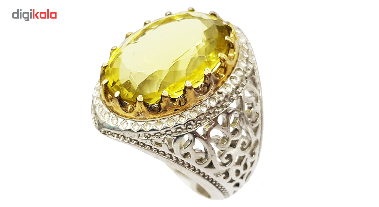 انگشتر نقره گالری احد کد 4258