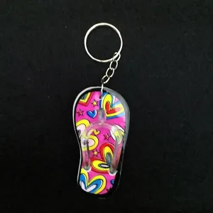 جاکلیدی دخترانه طرح دمپایی ساحلی مدل  P3