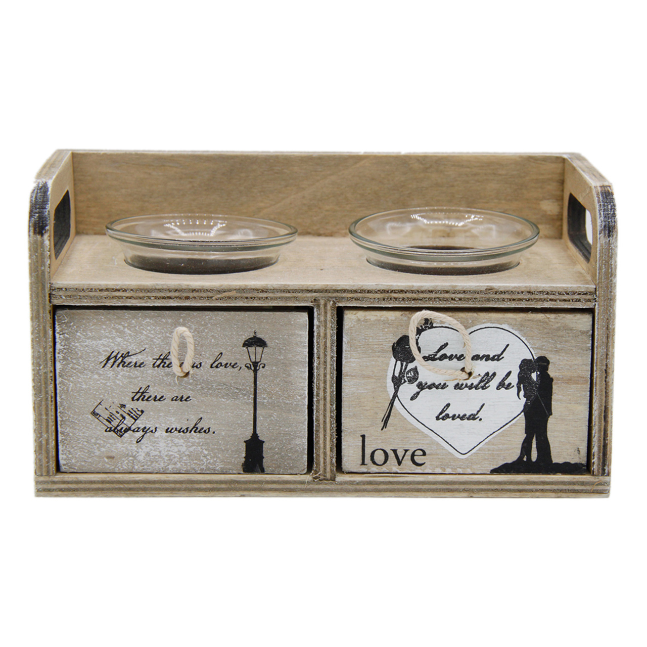 شمعدان قلب مدل عشق LV8