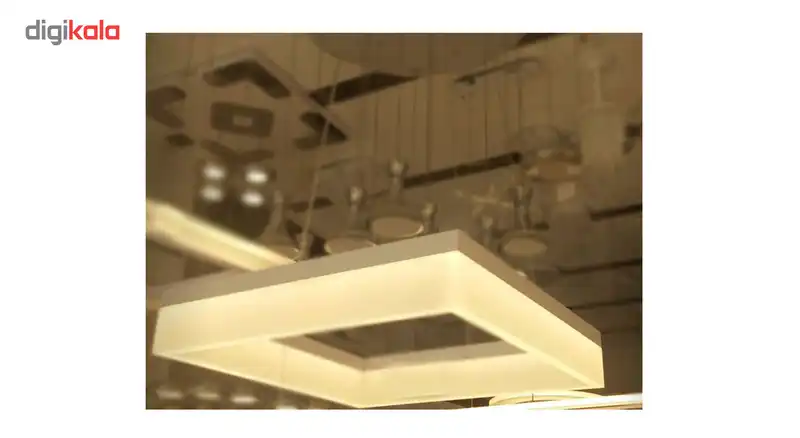 لوسترسقفی مدرن مربع ماد1طبقه کدM105m