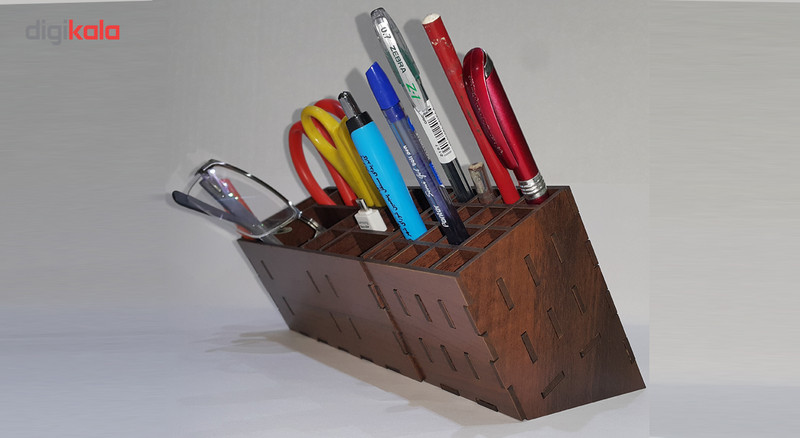 نظم دهنده چوبی لوکس طلائی مدل چندکاره