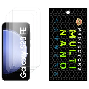 محافظ صفحه نمایش مولتی نانو مدل X-S3N مناسب برای گوشی موبایل سامسونگ Galaxy S23 FE بسته سه عددی