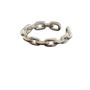 انگشتر نقره زنانه مدل زنجیر