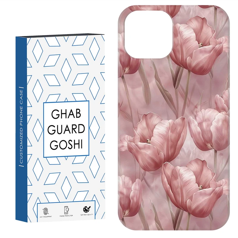 کاور قاب گارد گوشی طرح گل کد Dimo-310 مناسب برای گوشی موبایل اپل IPHONE 12 / 12 PRO