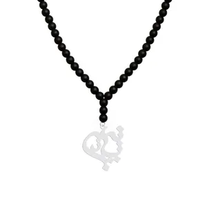 گردنبند نقره زنانه هایکا مدل اسم نازنین کد n.ha1-216