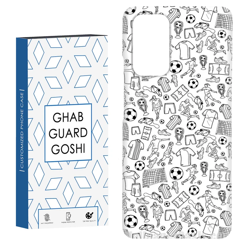 کاور قاب گارد گوشی طرح فوتبال کد Dimo-118 مناسب برای گوشی موبایل شیائومی Redmi Note 9 4G / Redmi 9T
