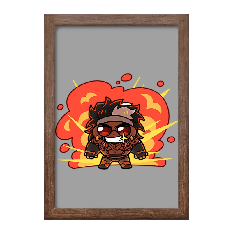 تابلو خندالو طرح بازی اورواچ (Overwatch) کد 31625