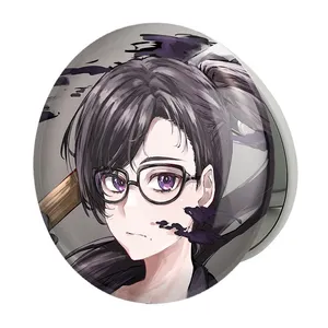 آینه جیبی خندالو طرح هیزورو انیمه سامرتایم رندرینگ مدل تاشو کد 24234 