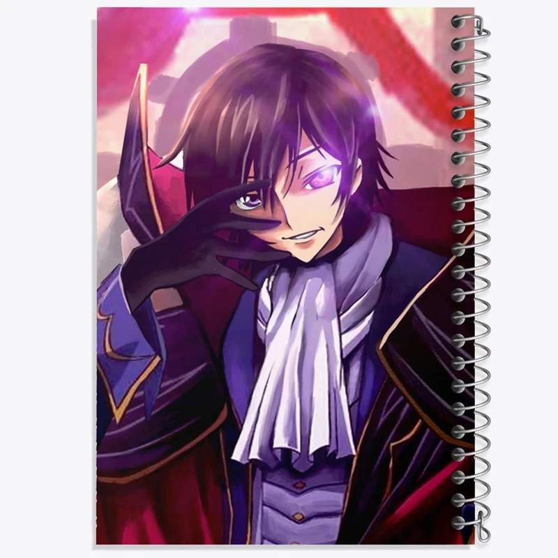 دفتر مشق 100 برگ خندالو طرح لولوش وی بریتانیا انیمه کد گیاس Code Geass کد 13064