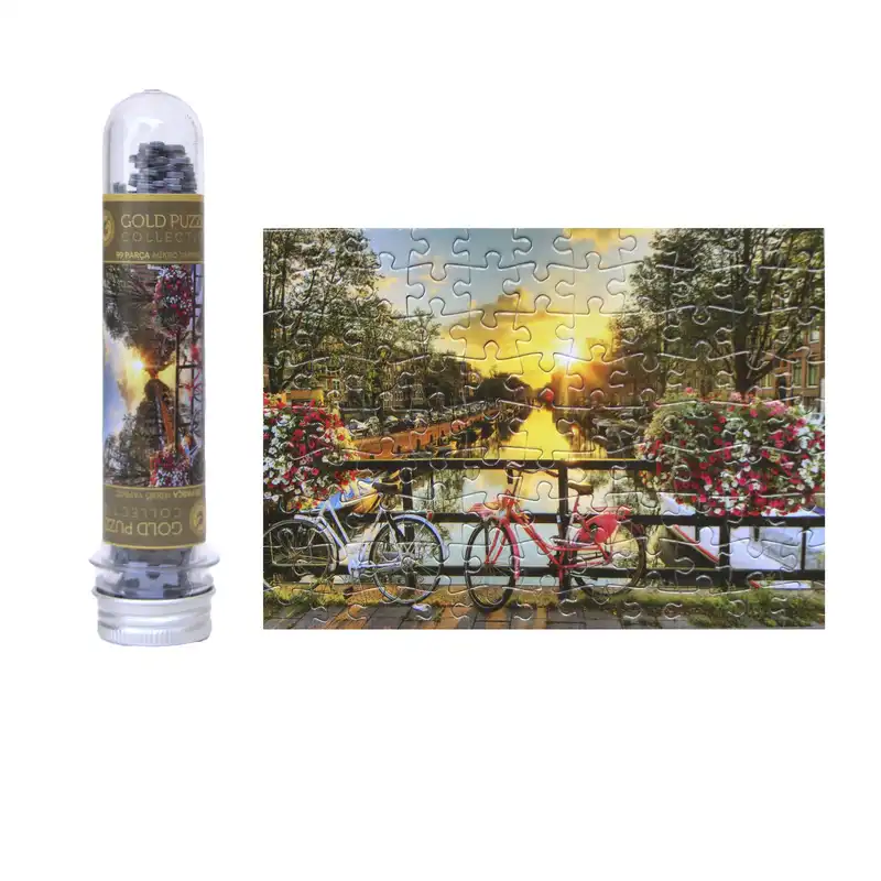 پازل 99 تکه گلد پازل مدل مینی کد 247 مجموعه 3 عددی