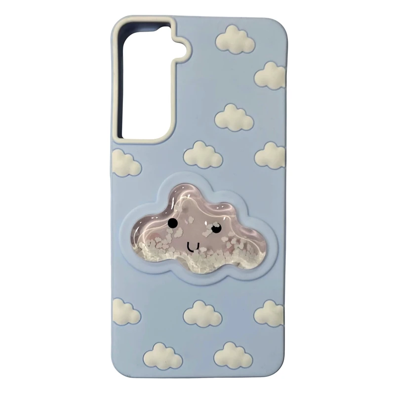 کاور طرح ابر کد 5656 مناسب برای گوشی موبایل سامسونگ Galaxy s21 fe