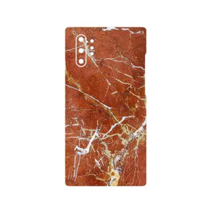 MAHOOT Red Marble Cover Sticker for Samsung Galaxy Note 10 Plus