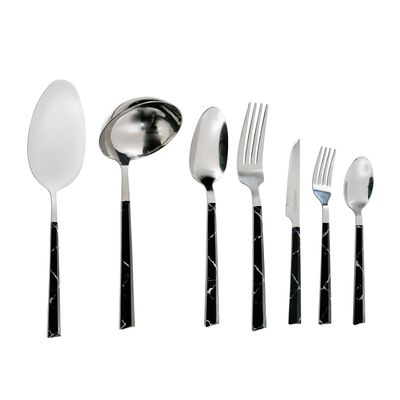 نقد و بررسی سرویس قاشق و چنگال 32 پارچه ام جی مدل ماربل توسط خریداران