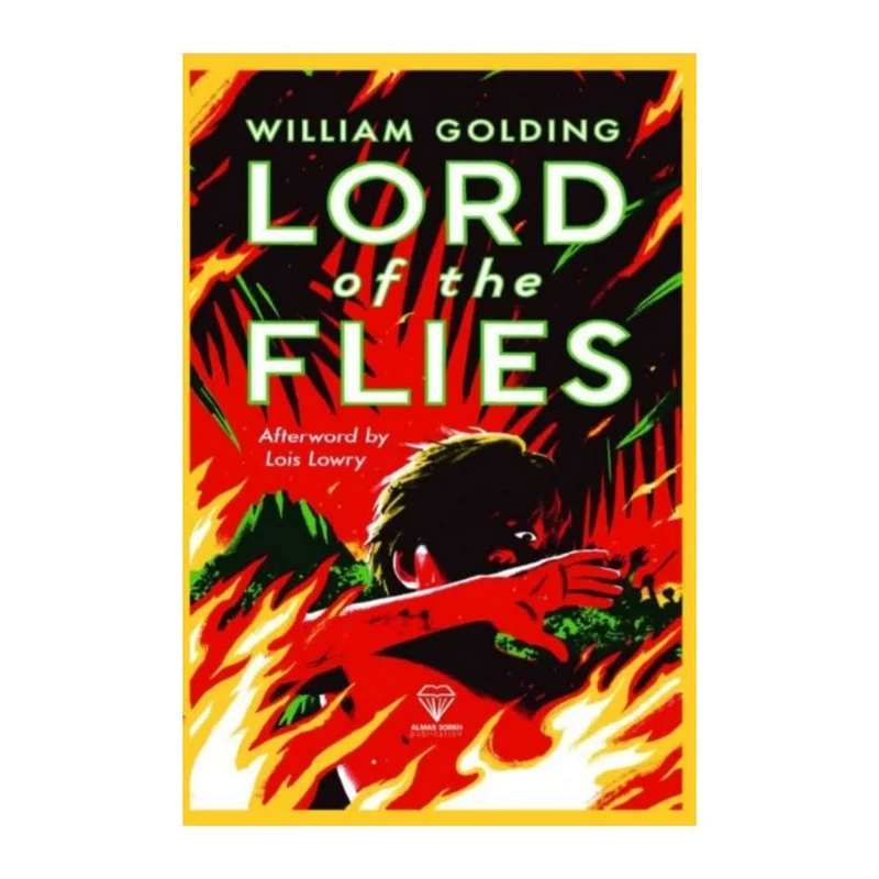 کتاب Lord of the Flies   اثر ویلیام گلدینگ   انتشارات الماس سرخ
