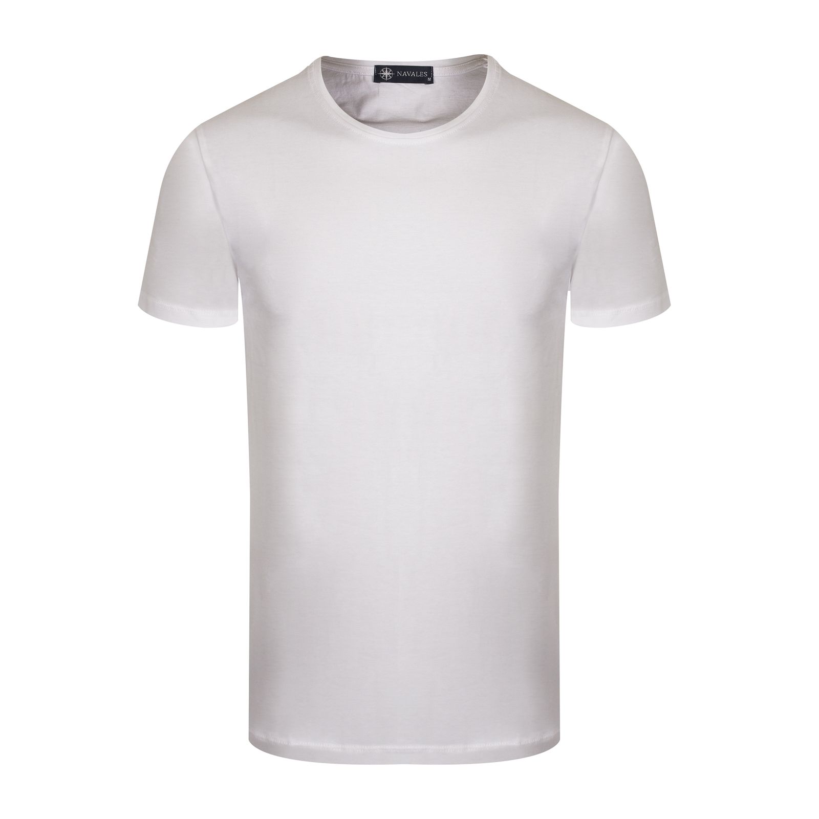 تی شرت آستین کوتاه مردانه ناوالس مدل OCEAN SS TEES-M رنگ سفید -  - 1