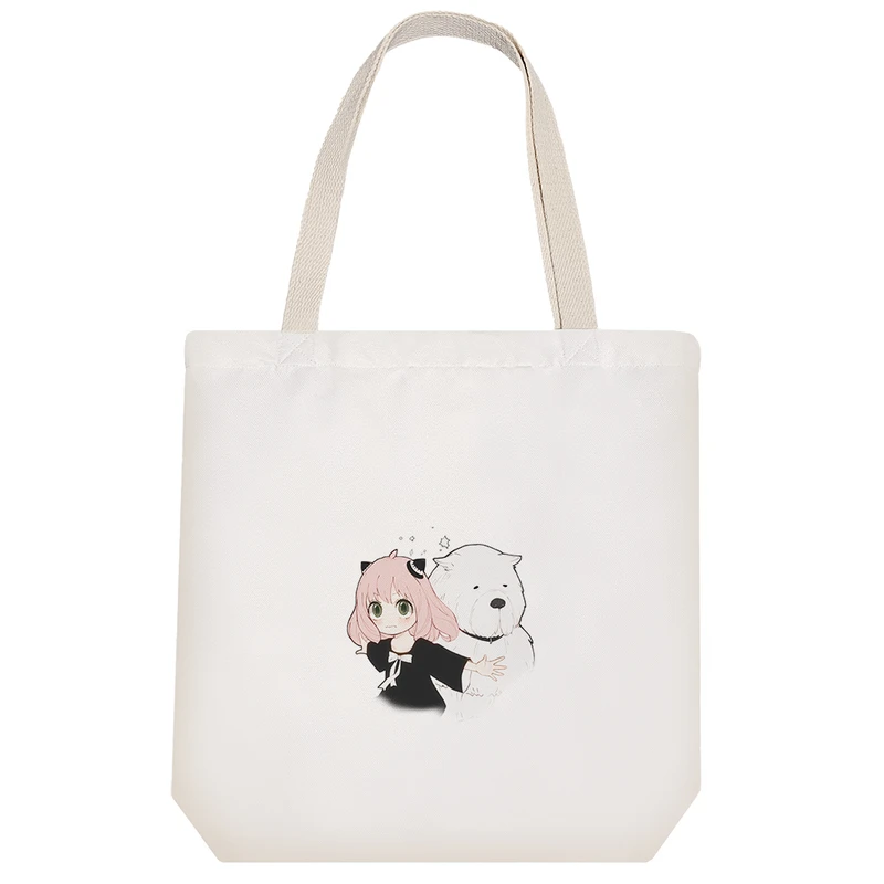 ساک خرید خندالو مدل آنیا فورجر انیمه اسپای ایکس فمیلی Spy X Family کد 1283