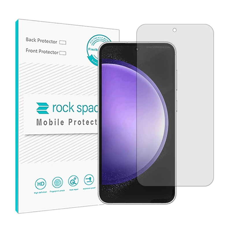 محافظ صفحه نمایش شفاف راک اسپیس مدل HyGEL مناسب برای گوشی موبایل سامسونگ Galaxy S23 FE