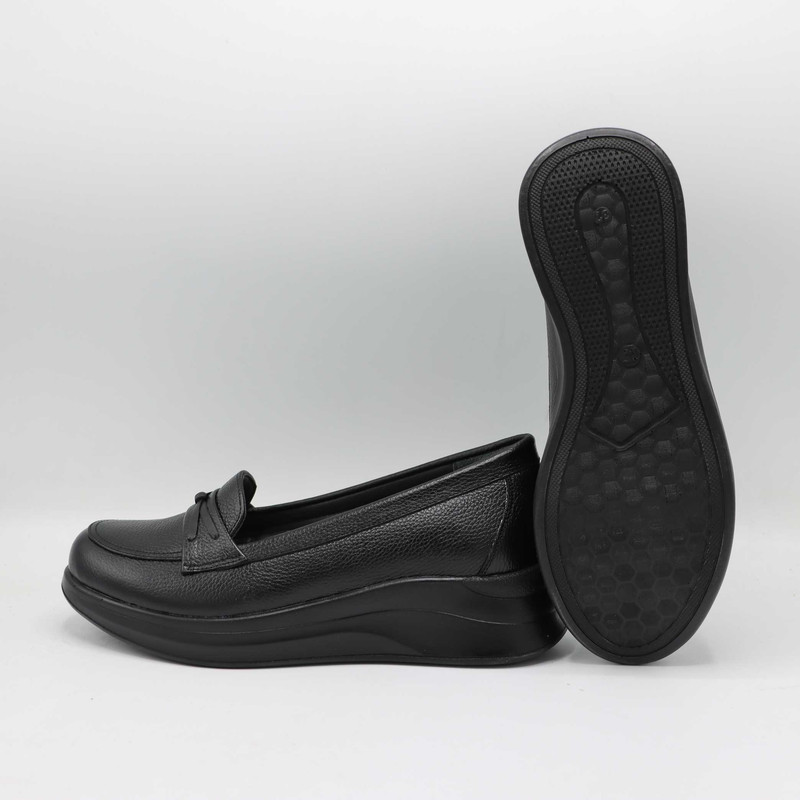 کفش روزمره زنانه لردگام مدل بیتا رنگ مشکی