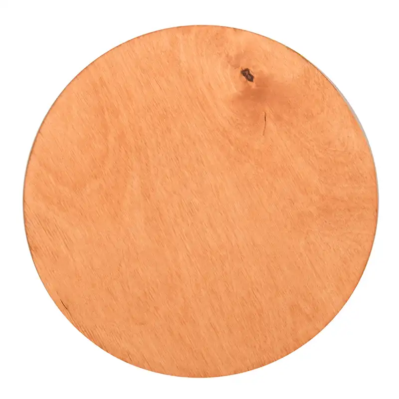 بشقاب چوبی مدل گرد