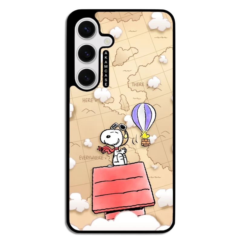 کاور آکام مدل AMC-WSGS24-SNOOPY-24 مناسب برای گوشی موبایل سامسونگ Galaxy S24