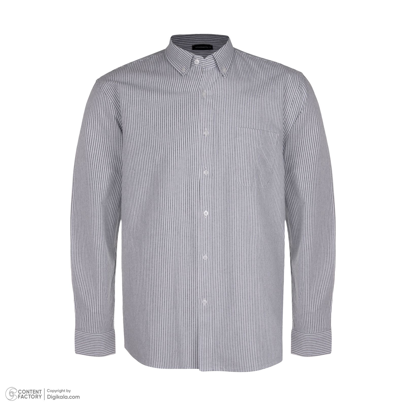 پیراهن آستین بلند مردانه هومنیتی مدل WYMSHI8080-SBLK -  - 2
