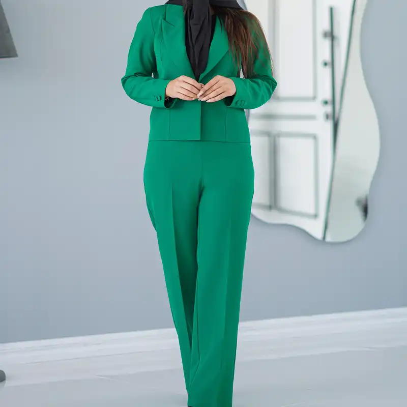 ست کت و شلوار زنانه السانا مدل گلسان کد 159811