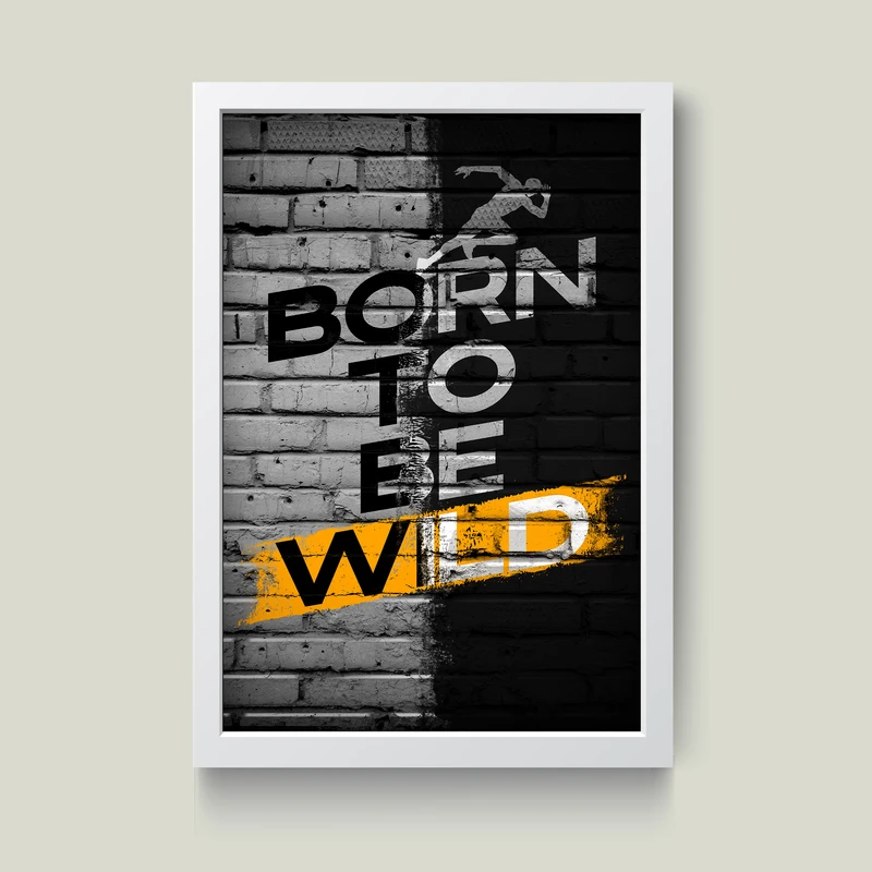 تابلو مدل انگیزشی Born to be کد G14-07