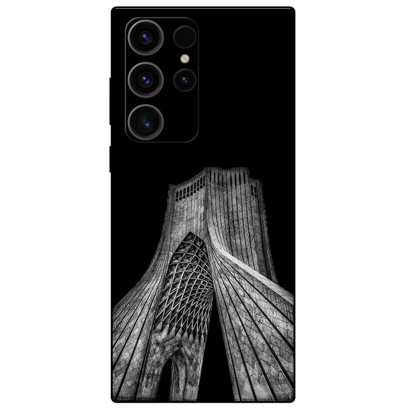 کاور مگافون طرح برج آزادی مدل 8263 مناسب برای گوشی موبایل سامسونگ Galaxy S23 Ultra